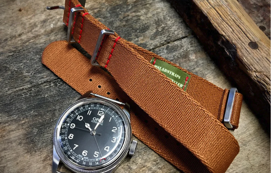 Recycled Nylon Military Watch Strap