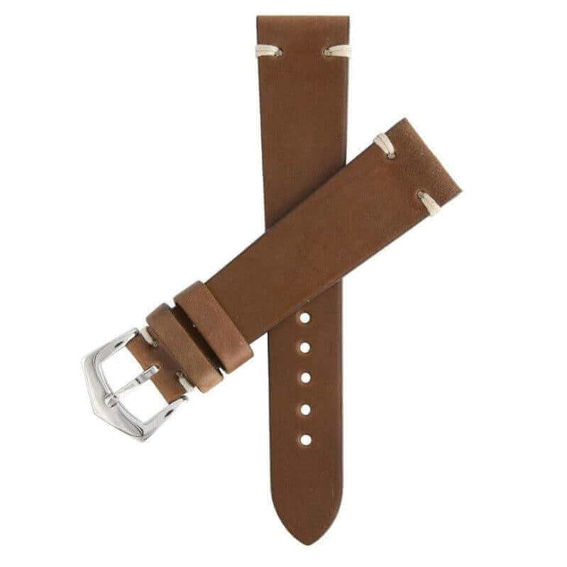 Brown Cordovan Leather Watch Strap - Milano Straps