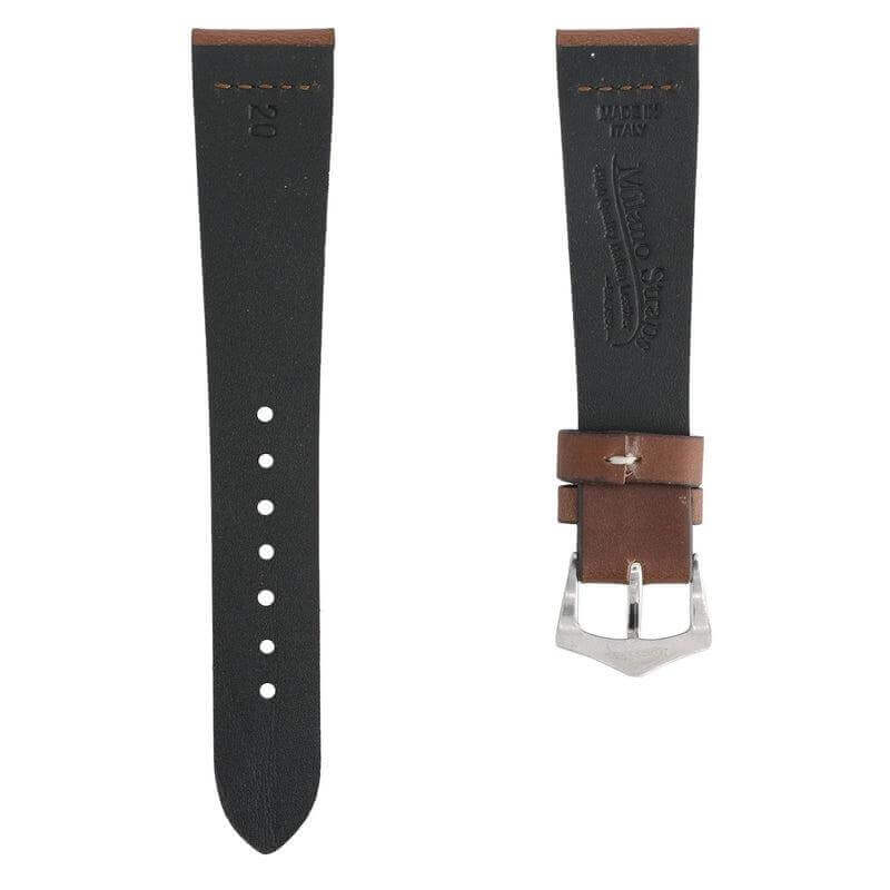 Brown Vintage Leather Watch Strap - Milano Straps