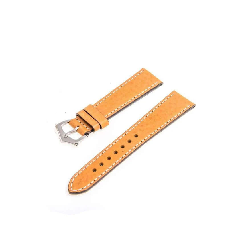 Vintage Leather Watch Strap - Cognac Tint