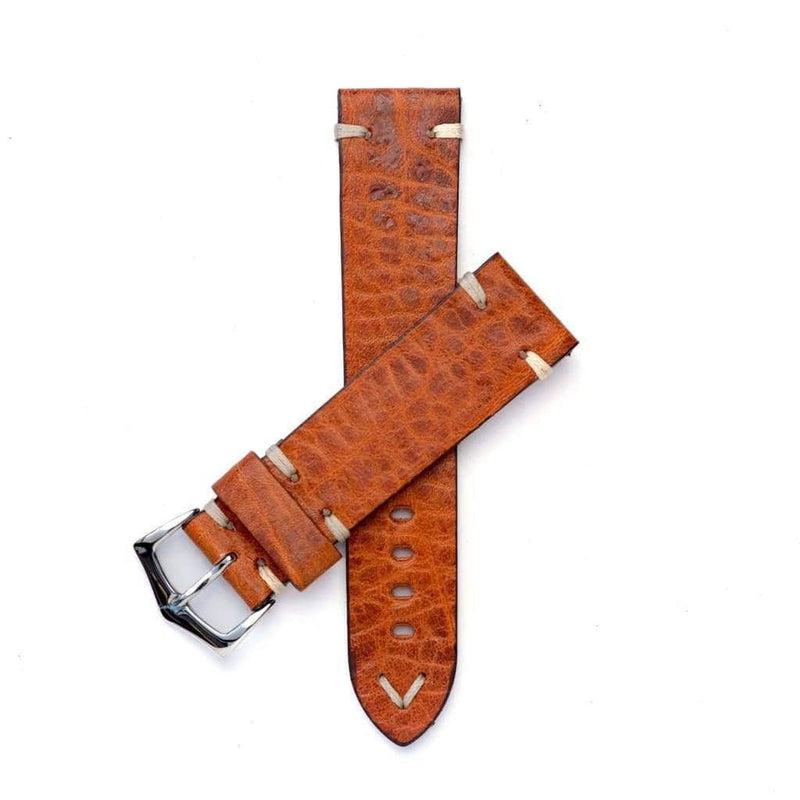 Cognac Leather Watch Strap - Cognac - Milano Straps