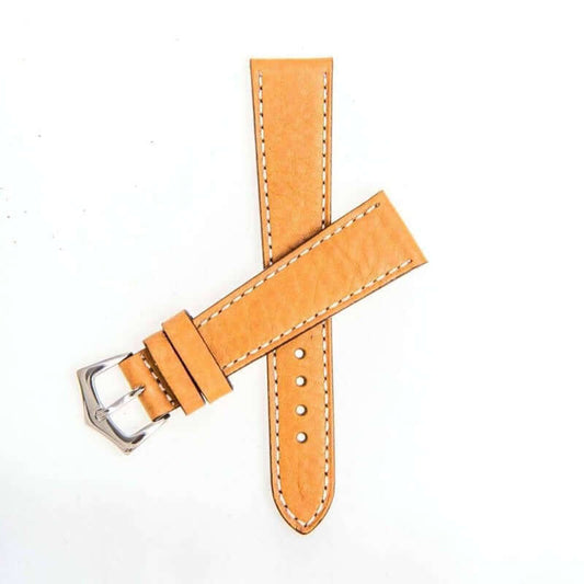 Cognac Leather Watch Strap-Milano Straps-Watch Bands