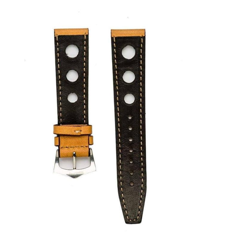 Natural "Rally" Leather Watch Strap - Milano Straps