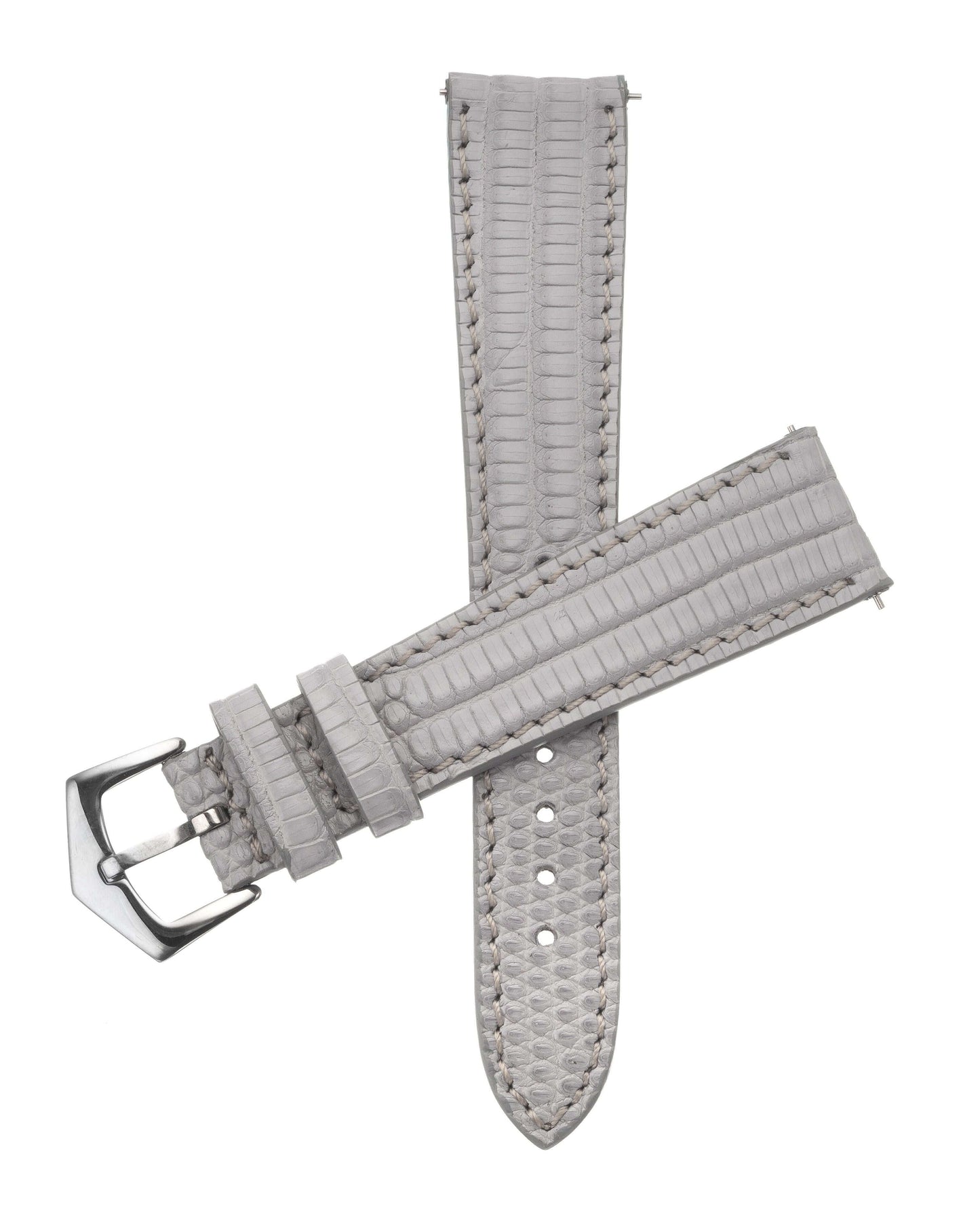 Grey Lizard Apple Watch Leather Band | Watch Bands - Milano Straps