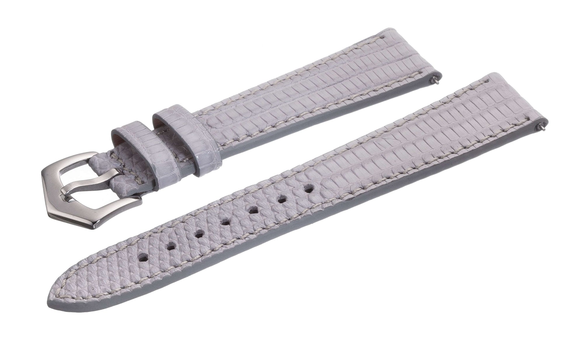 Grey Lizard Apple Watch Leather Band | Watch Bands - Milano Straps