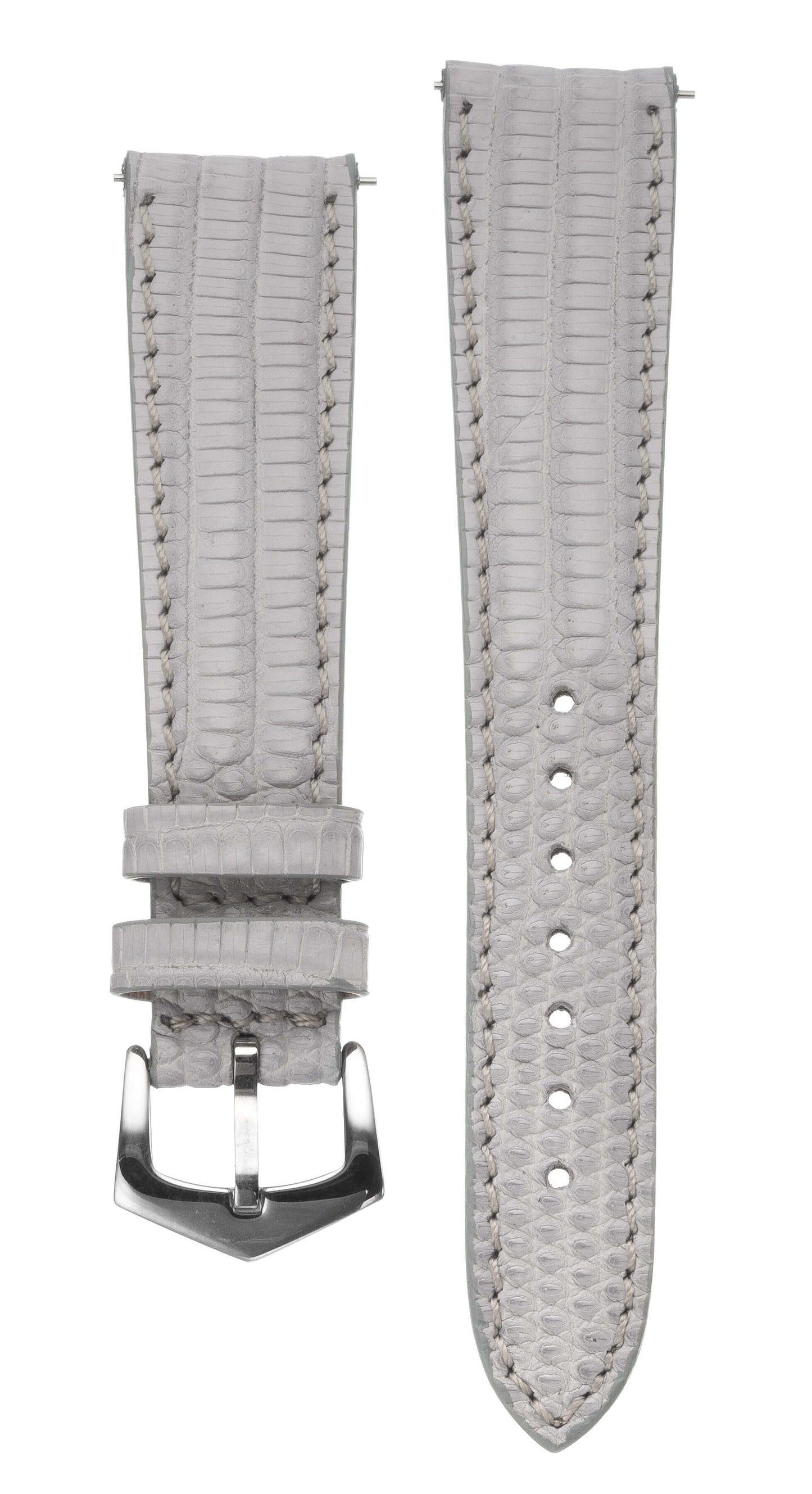 Grey Lizard Watch Strap - Milano Straps